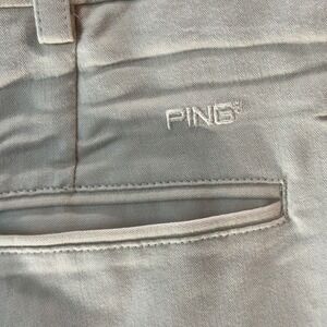 PING Golf‎ Shorts Pleated Khaki Casual Activewear Mens Size 38